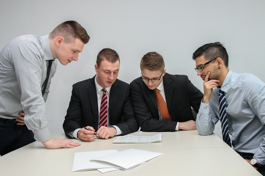 diverse business team planning