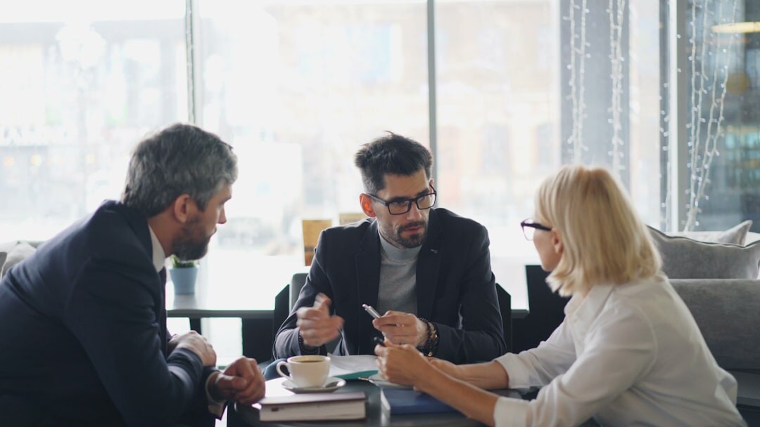 business merger meeting